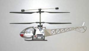 Радиоуправляемый вертолет "Стрекоза", электро