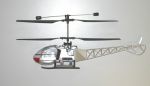 Радиоуправляемый вертолет "Стрекоза", электро (новая версия)